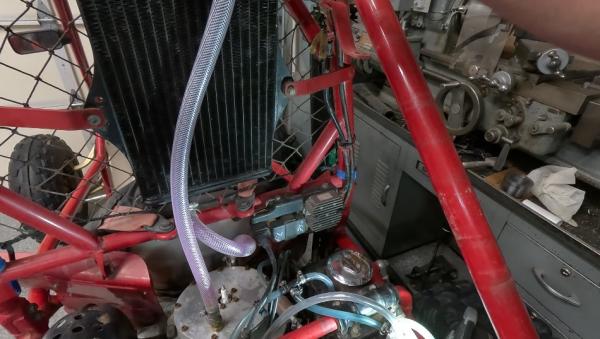 Finished Project with Clear Coolant Lines Finished Project with Clear Coolant Lines